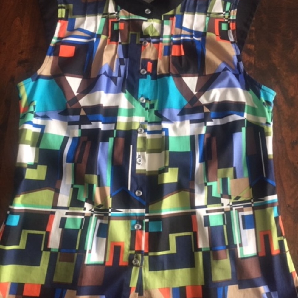 Etcetera top Size 12 Cap Sleeve